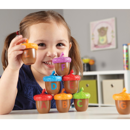 Learning Resources Alphabet Acorns Activity Set 6802